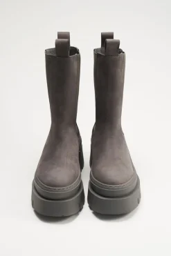 Hot Cph685 Nabuc Frauen Stiefel