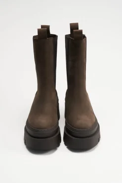 Hot Cph685 Nabuc Frauen Stiefel