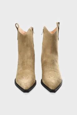Hot Cph238 Suede Frauen Westernstiefel