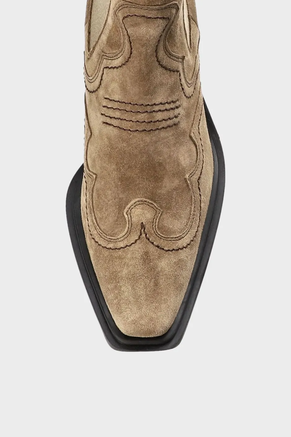Hot Cph232 Suede Frauen Westernstiefel
