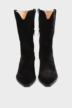 New Cph237 Suede Frauen Westernstiefel