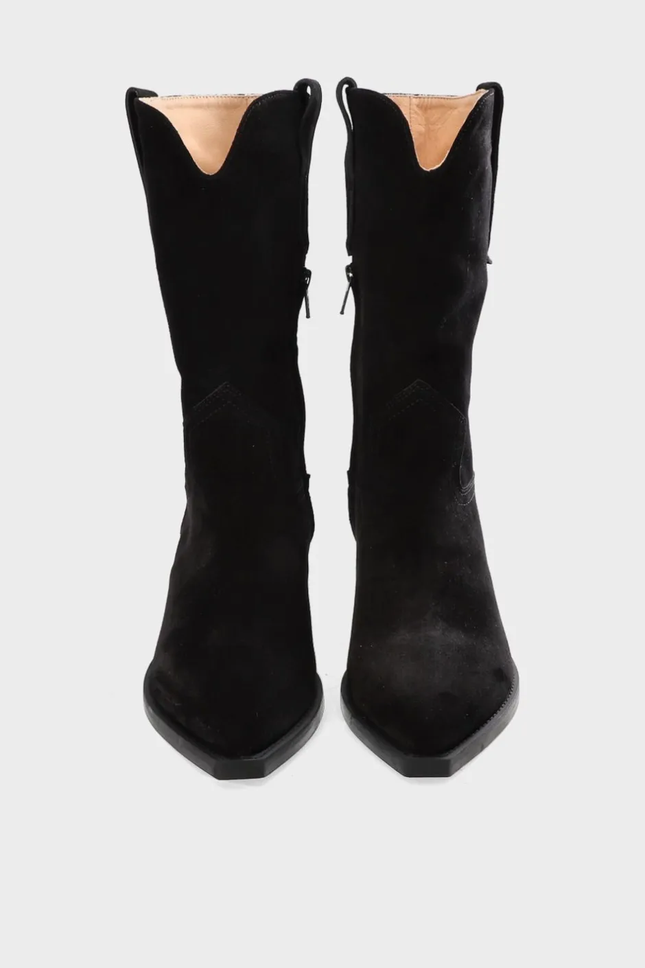 New Cph237 Suede Frauen Westernstiefel