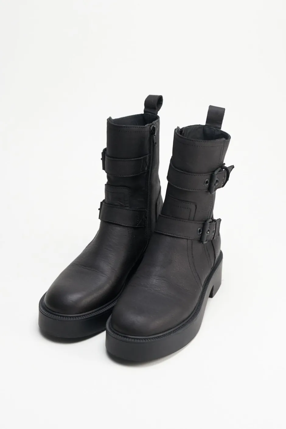 Sale Cph641 Washed Vitello Frauen Stiefel